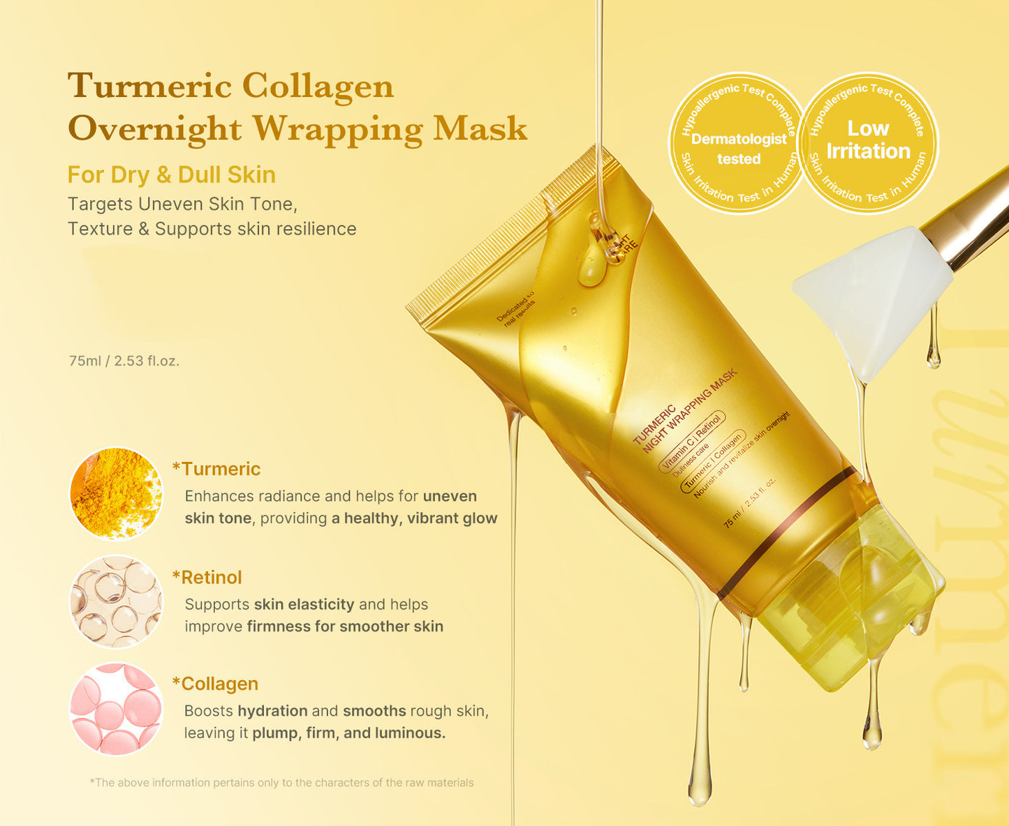 Turmeric Night Wrapping Mask